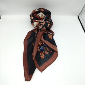 coffee side butterfly bird scarf